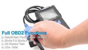 Máy Quét Chẩn Đoán OBD2 JFIND JF700 Pro Kiểm Tra Hiệu Suất Pin 8V-30V Đọc Mã Lỗi Chất Liệu ABS Dùng Để Kiểm Tra Tình Trạng Xe.
