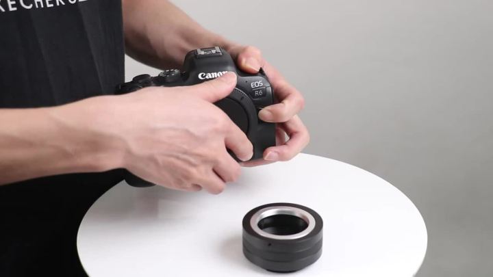 FOTGA  Mount Adapter Ring For M42 Screw  to R3 R5 R5C R6 Mark II R7 R8 R10 Camera For Canon EOS R Mount Mirrorles Camera
