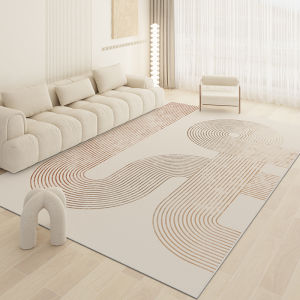 JINGZHIQIN | White Cream Style Home Carpet Light Luxury