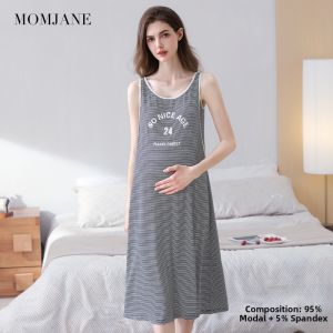 Mom Jane | Breastfeeding Pregnant Maternity Nightwear Summer Outwear Dress