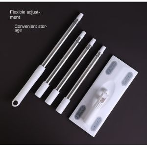 Upgraded Electrostatic Dust Mop Household Floor Wiper With 360° Rotating Head Dustproof For Cleaning Windows Removes Dirt