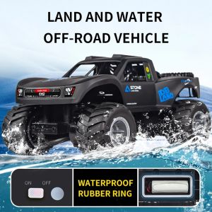 2.4G 4WD Amphibious RC Car Off Road Waterproof Remote Control Cars  JJRC Q156 Climbing Vehicle Drift Monster Truck for Kids Toys