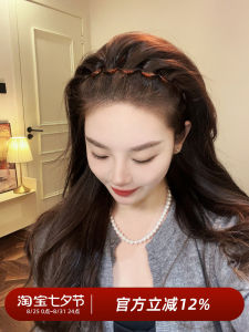 2025 New Wave Hairband Womens Tooth Comb High Forehead Special for Washing Face Fragile Hair Styling Headband Pressing Hair