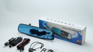 Kamera Mobil Kaca Spion 2 Kamera - Dvr Mobil Kaca Spion KMS02