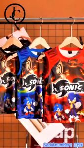 Kids jersey terno 2-7yrsold SONIC