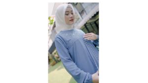 DRESS CERUTY MAUZA AKU KARISSA SWAROSKI LAYER CANTIK OOTD LEBARAN