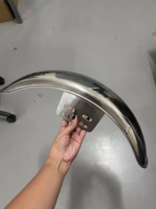 SpeedBike Front Wheel Mud Tile (Tapalodo) for Electric Tricycle Stainless Steel 1pc