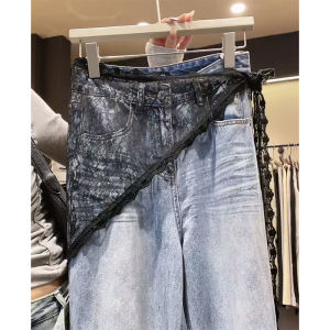 BINKAFENNY | Summer New Design Irregular Black Mesh Dress Womens Beautiful Tie Short Skirt Korean Style Commute Other Other 100% Material