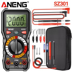 ANENG | ANENG SZ301Handheld Digital Multimeter Multi Range ACDC Volt Amp Ohm Capacitance Detector Portable Auto Power Off Ohmmeter Meter