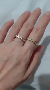 CINCIN WANITA ASLI TITANIUM / AKSESORIS WANITA ASLI TITANIUM / PERHIASAN FASHION ASLI TITANIUM ♥ GIRLIE ACC ♥