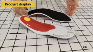 Dukungan lengkungan Orthotic Insole / Flatfoot Orthopedic Insoles Untuk kaki / Meringankan Bantal Peredam Tekanan Ukuran 35-46