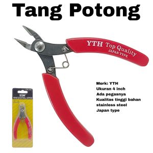 Tang Potong Stainless Steel 4 inch YTH Diagonal Cutting Pliers 4inch 110mm