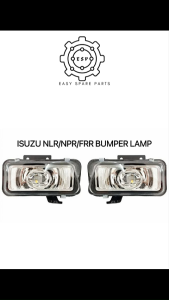 1 Set Isuzu NLR FRR NPR Pro New Tyre LED Projector Bumper Fog Lamp White Yellow