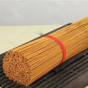 500 sticks Natural Smokeless Golden God of Wealth Roll Money Incense Sticks Worship Buddha Bamboo Joss Stick Incense
