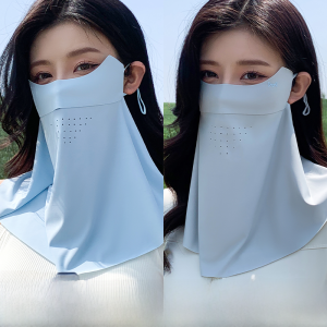 Miiow | Cat Lady Lightweight Seamless Sun Protection Face Mask Women Outdoor Cycling UV Protection Cool Feeling Ice Silk Neck Protector