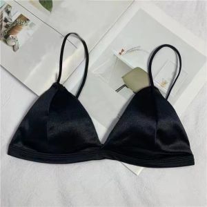 เซ็กซี่ French Triangle Cup Bra Thin สายคล้อง เปลือยหลังไร้รอยต่อ ผู้หญิง ชุดชั้นใน น้ําหนักเบา ฤดูร้อน ทันสมัย ชุดชั้นใน