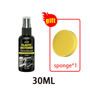Car Plastic Restorer Back To Black Gloss Plastic Renovator Longlasting Coating Leather Restore Auto Polish Cleaning Products