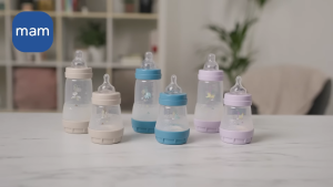 MAM Easy Start Anti Colic Bottle (260ml) with Medium Flow Silicone Teat