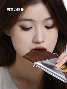 T888 พัฟช็อกโกแลต 6 ชิ้น พัฟกำมะหยี่ ขนาดมินิ ใช้ได้ทั้งแห้งและเปียก นุ่มพิเศษ สำหรับลงรองพื้น