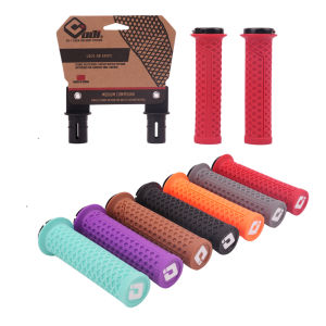 1Pair ODI Lock-on Silicone Mountain Bike Grips Shock-Absorbing Anti-Slip Comfortable Handlebar Covers for MTB/Cycling Parts