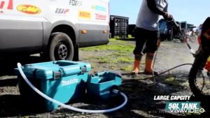 MAKITA เครื่องฉีดน้ำปรับความแรงบาร์ได้ 100-400 บาร์ ( ปรับระดับฉีดเบา ฉีดแรงได้หมด ) มีระบบกันไฟดูดในตัวเครื่อง -สุดถูก