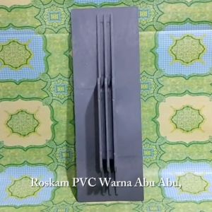 Roskam PVC Warna Abu-Abu & Acian Semen Merk Tyro