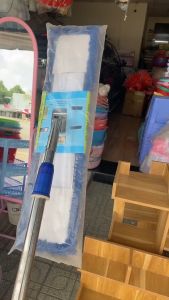 CÂY LAU NHÀ SAN HÔ INOX CÔNG NGHIỆP - BÀN 40x10cm - CÂY LAU INOX KHÔNG GỈ