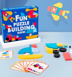 Creativity and Logic Training Wooden Puzzle Educational Toy