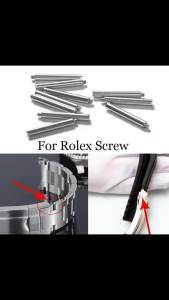 Dây Đeo Đồng Hồ Rolex Vít Thép Không Gỉ Khóa Liên Kết Pin Thay Thế Một Phần Cho Bộ Công Cụ Sửa Chữa Dây Đeo Đồng Hồ Phụ Kiện Bạc