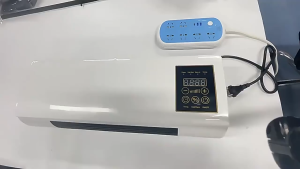 Air cooler fan summer fan strong wind fan cold air conditioner installation wall-mounted no need for heating or cooling practical fan dual-purpose