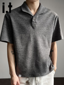 izzue | Breathable Loose Short Sleeve Polo Shirt