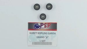 Karet Ganda GRAND \"CKD\" (PSP) - Rubber Clutch Dumper Seal Sil Kampas Kopling Ganda + Bosh Set Isi 3