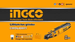 INGCO 8V CORDLESS ROTARY TOOL | 67 ACCESSORIES | CMGLI0801