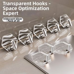Transparent Traceless Acrylic Hook