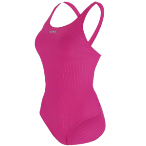 ZOKE | Professional Competition Racing Swimwear Female Large Size Simple Color