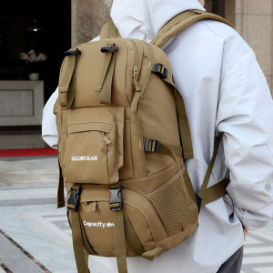 50L Outdoor Multi functional Travel Backpack New Large Capacity Hiking Camping Mountaineering Bag Waterproof Mens and Womens Leisure Bag