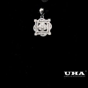 M1675 Mặt và dây chuyền nữ đính đá sáng lấp lánh UHA