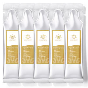 BORN PRETTY | BORN PRETTY 1-5PCS 15ml Super Top Coat Gel Polish Set Non Wipe Soak Off UV LED Semi-permanent Varnish Nail Supplies Manicure