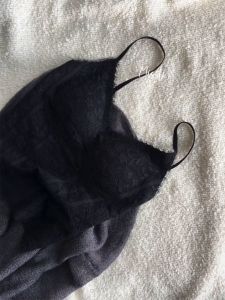 Áo Ba Lỗ Ren Pure Desire Kiểu Xương Cá Cho Nữ Mùa Thu Đông Mới Về Áo Ngực Tích Hợp Áo Lót Một Mảnh Áo Khoác Ngoài