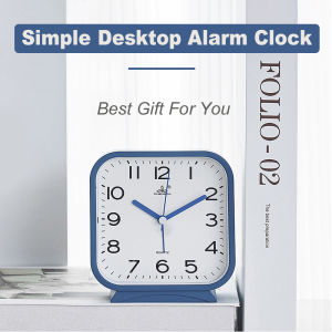 Candy-Color Simple Alarm Clock Adorable Desktop Decor Learning Companion for Kids Ideal for Bedroom Studying Time watching Perfect Gift for Children