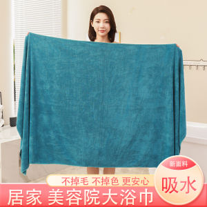 Pure Cotton Absorbent Quick-Drying Non-Shedding Large Size Bath Towel for Beauty Salon Massage Womens Bedding Special Use Towel