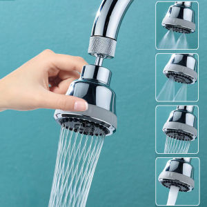 360 ° หมุนก๊อกน้ําห้องครัว Aerator Bubbler 4 โหมดห้องน้ํา Anti-Splash TAP FILTER หัวฉีดอ่างล้างจานอ่างล้างหน้า TAP Extender ADAPTER