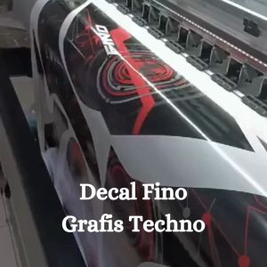 Stiker Full Body Decal Yamaha Fino 125 FI Premium Grande Grafis Techno