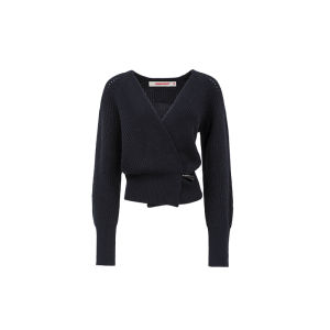 1JINN STUDIO | Casual V-Neck Knit Sweater Top