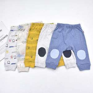 Spring and Autumn Export Newborn Pants Male and Female Baby Bottom-Enlarged Pants 0-2 Years Old Baby Harem Pants Pants Soft
