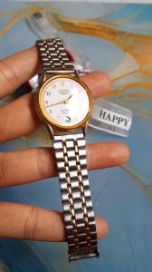 Đồng hồ nữ FIGARO có lịch sang trọng second hand si nhật- đã qua sử dụng