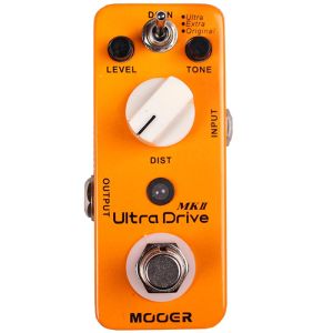 Mooer | MOOER Ultra Drive MKII Guitar Effect Pedal Distortion True Bypass Full Metal Shell Synthesizer Effect Cho Phụ Kiện Đàn Guitar Điện