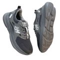 SNEAKERS NewMeels CozyWalk GREY TO WHITE SNEAKERS OUTDOOR SPORT RINGAN EMPUK ANTI SELIP. 