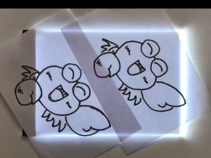 Bảng Vẽ Đồ Họa Kỹ Thuật Số Sonice A3 A4 A5 Bảng Sao Chép Có Đèn LED USB Bảng Sao Chép Vẽ Đồ Họa Nghệ Thuật Điện Tử