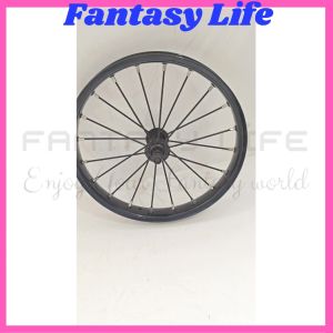 Fantasy SATUAN Pelek jadi ukuran 16 JARI BESAR 10G DEPAN saja velg besi warna hitam sepeda anak ukuran 16